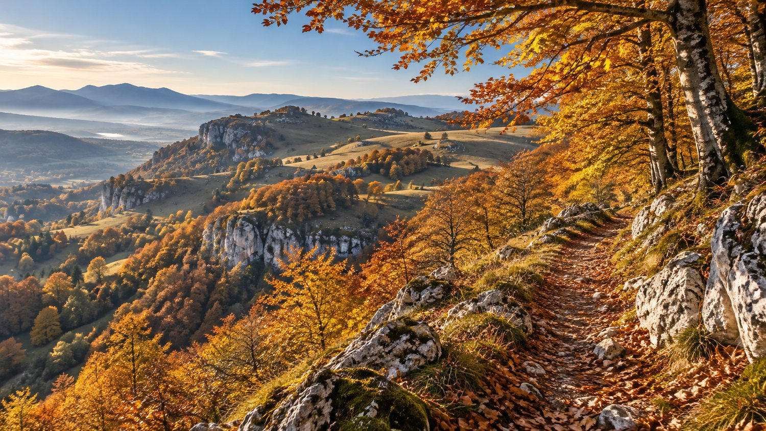 Berglandschaft in der Lessinia