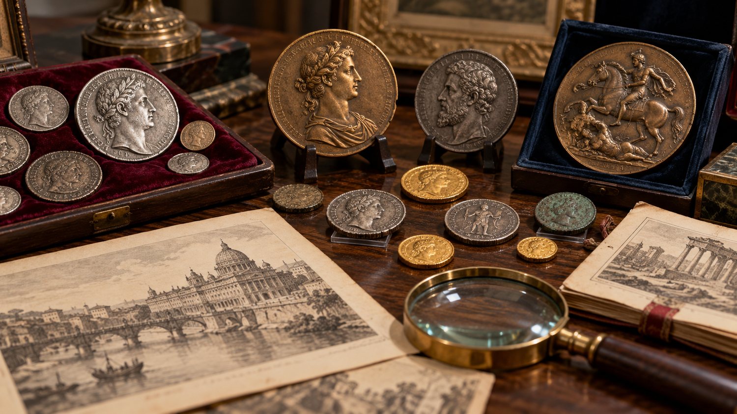 Sammlermünzen und numismatische Objekte