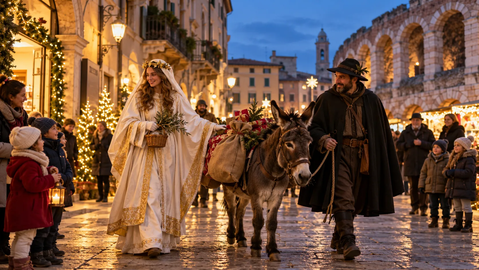 Santa Lucia a Verona: fiera, tradizioni e doni ai bambini